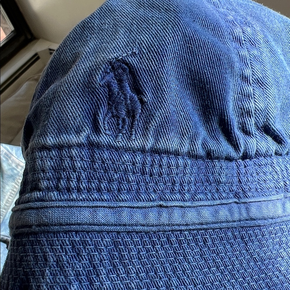 Polo Ralph Lauren Blue Denim Bucket Hat